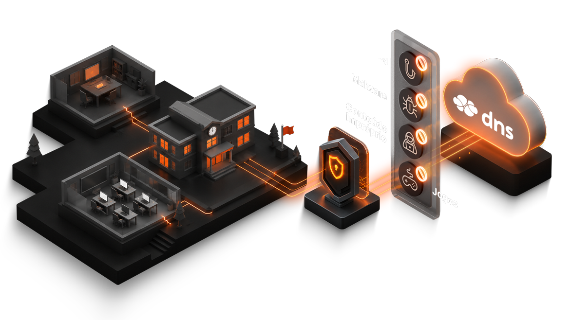 Lumiun DNS for schools and educational institutions